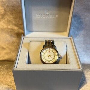 Michele Two-Tone Watch